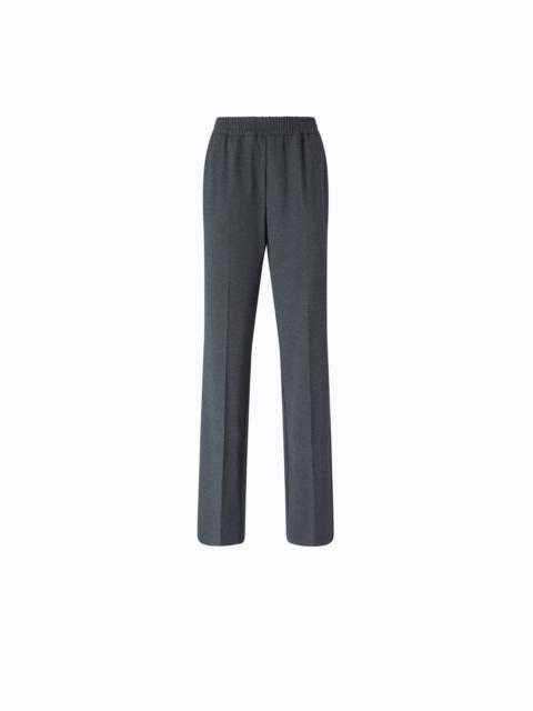 PINKO STRAIGHT-LEG TROUSERS WITH ELASTICATED WAIST