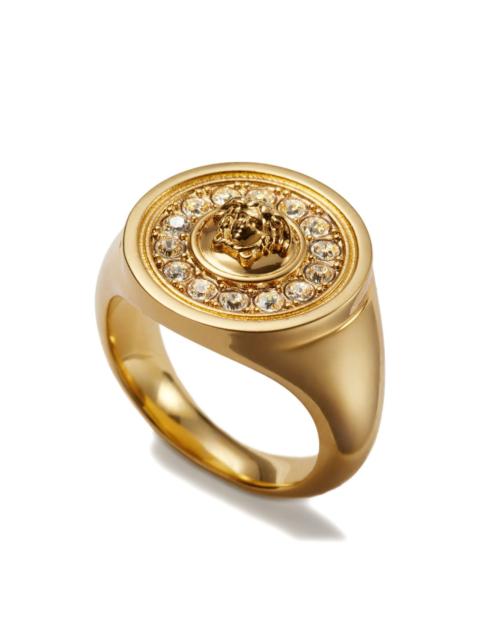 VERSACE Medusa crystal ring