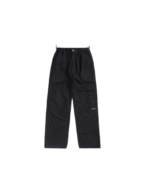 Supreme 24SS Cotton Cinch Pant Sサイズ ブラック 中古・古着通販】SUPREME (シュプリーム) パンツ Cotton Cinch Pant