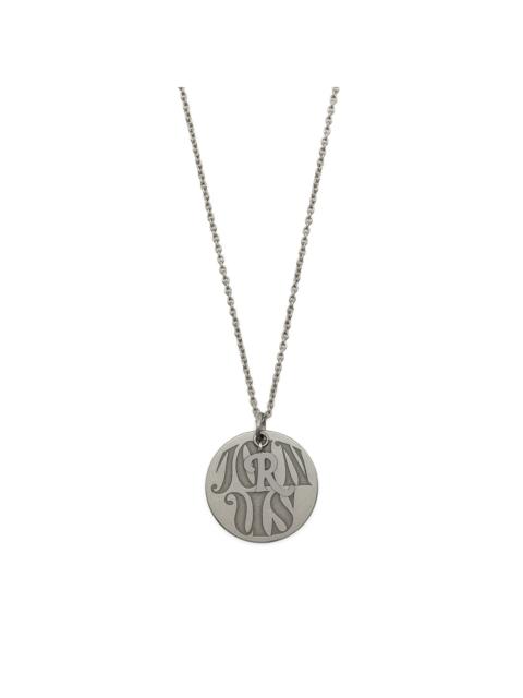 Raf Simons circular-pendant clasp-fastening necklace