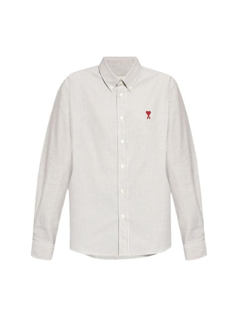 striped cotton shirt