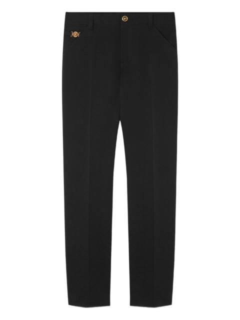 VERSACE cotton trousers