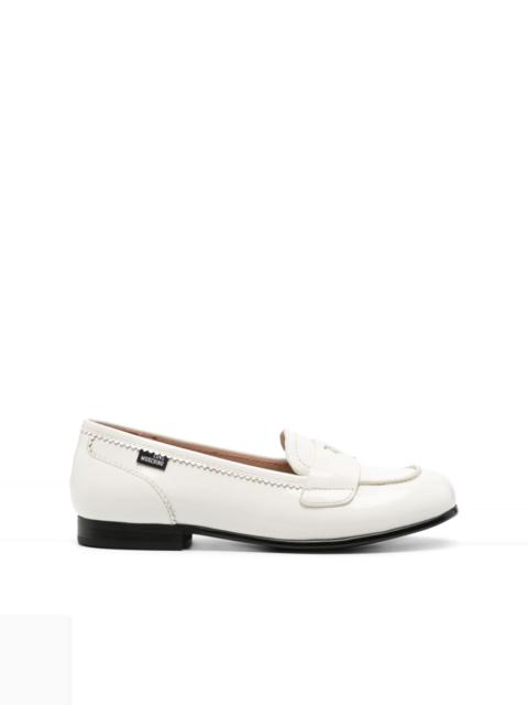 Moschino heart-slot loafers