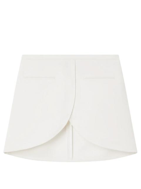 courrèges Ellipse Twill Mini Skirt
