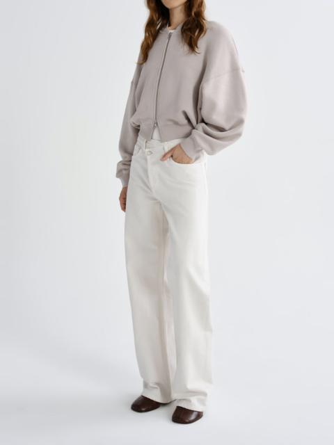 AGOLDE TESS SWEATSHIRT IN QUARTZ