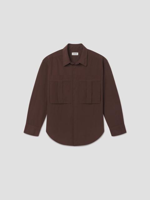 AGOLDE CLARK SHIRT IN BITTER