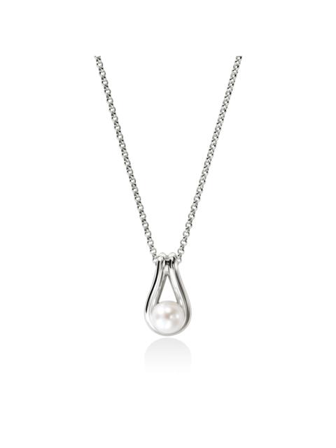 JOHN HARDY Surf Pendant Necklace, Sterling Silver, Pearl