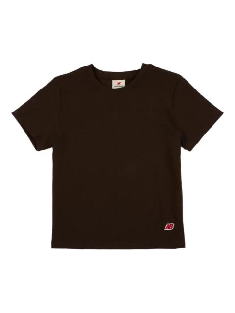 New Balance logo-patch T-shirt