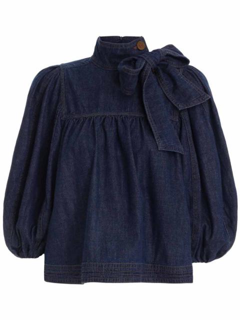PATTIE SMOCK TOP