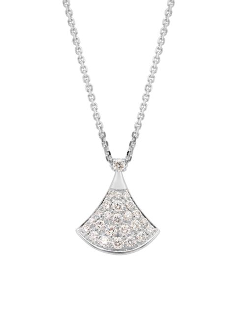 BVLGARI Women's Divas' Dream 18K White Gold & Diamond Pavé Pendant Necklace - White Gold