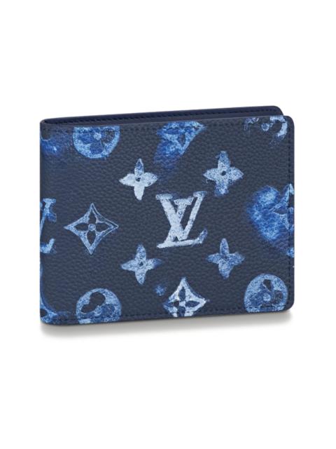 Louis Vuitton Louis Vuitton Slender Wallet Ink Watercolor