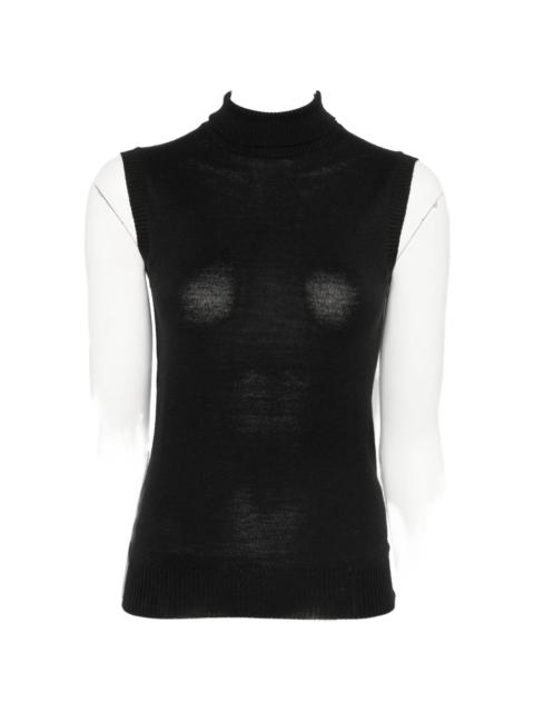 Sportmax Sportmax Sleeveless Turtleneck Sweater
