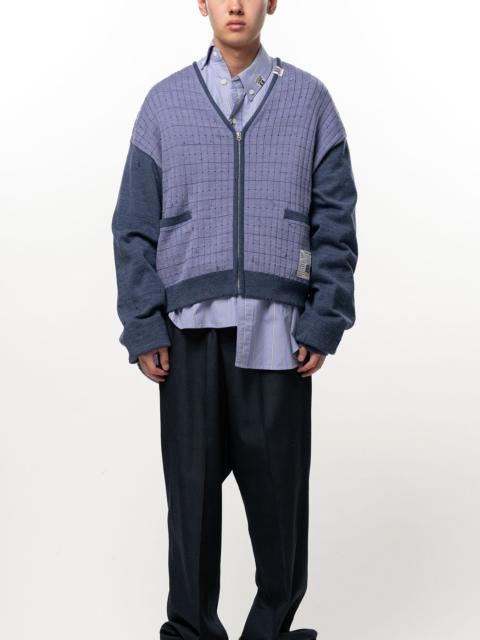 Maison MIHARAYASUHIRO Distressed Knit Cardigan