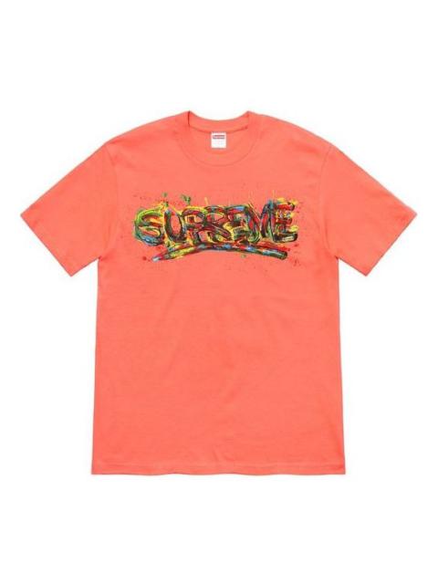 Supreme SS20 Week 1 Paint Logo Tee Logo Tee SUP-SS20-278