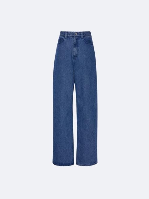 LAPOINTE Vintage Denim Slouchy Pant