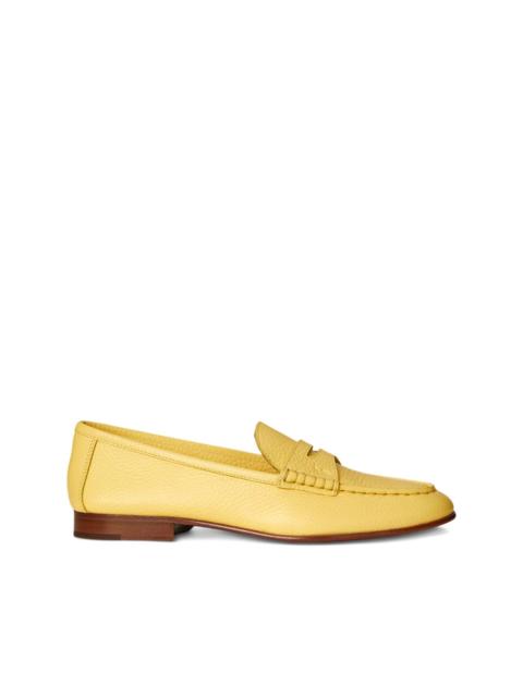Polo Ralph Lauren pebbled-leather loafers