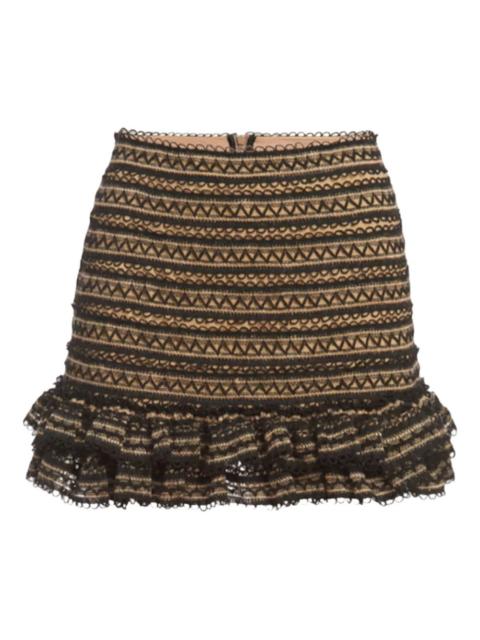 PatBO ruffled mini skirt