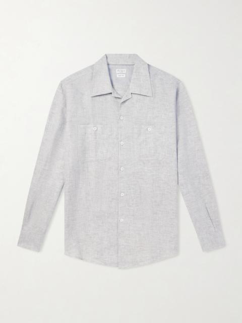 Brunello Cucinelli Hemp, Linen and Cotton-Blend Shirt