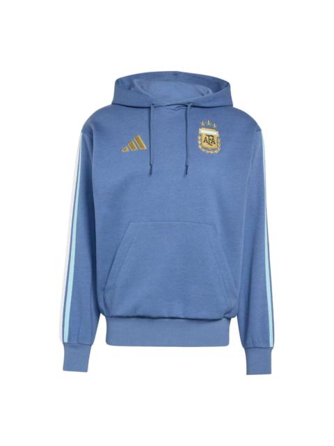 adidas adidas Argentina DNA Fleece Hoodie Crew Blue
