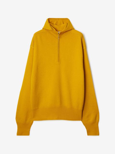 Burberry Wool Half-zip Hoodie