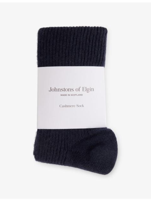 Johnstons of Elgin Forbes Cashmere Socks