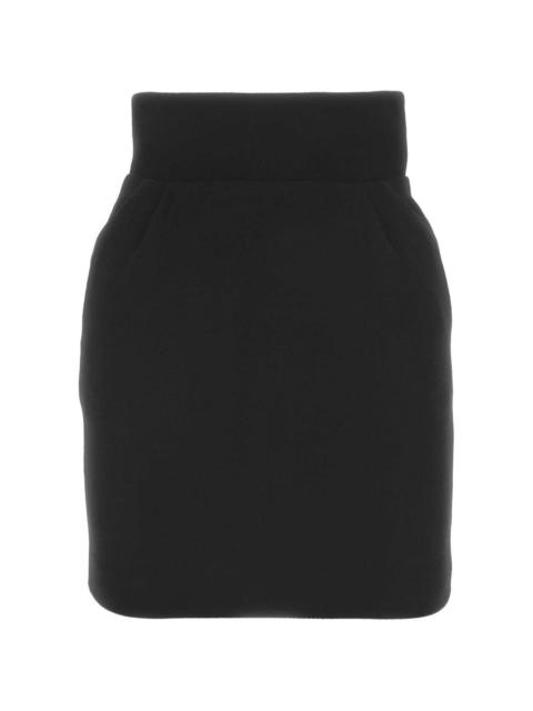 ALEXANDRE VAUTHIER wool mini skirt