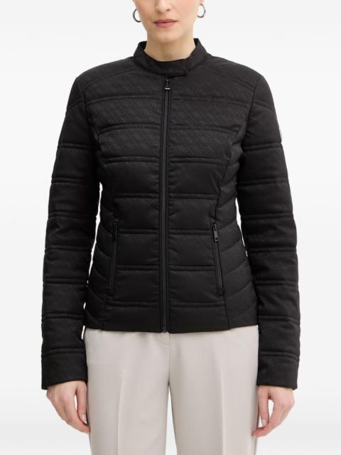 GUESS USA New Vona zip-up quilted jacket