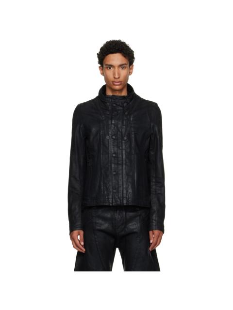 Julius Black Urban Seamed Denim Jacket