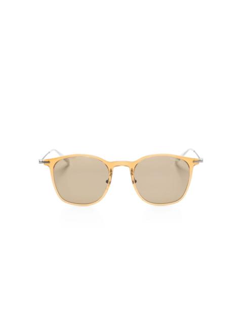 Montblanc round-frame tinted sunglasses