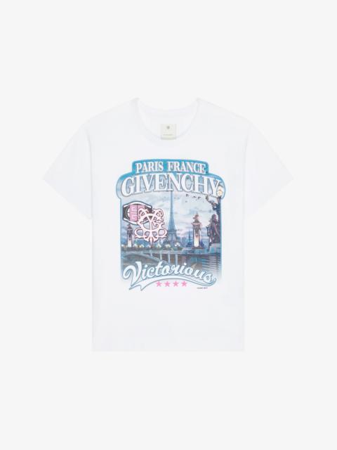 Givenchy GIVENCHY WORLD TOUR BOXY FIT T-SHIRT IN COTTON
