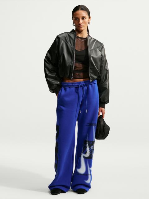 Nike Nike Studio Fleece Medium Weight Women's Oversized High-Rise Straight-Leg Graphic Pants