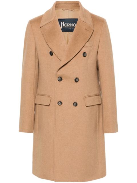 Herno double-breasted coat