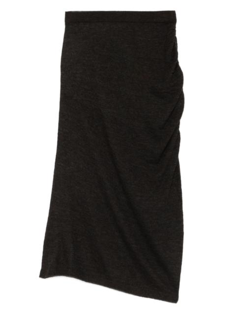 soeur tube-ruched skirt