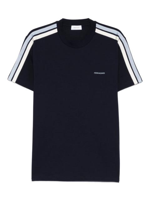 FERRAGAMO Ferragamo Stripe-detail T-shirt