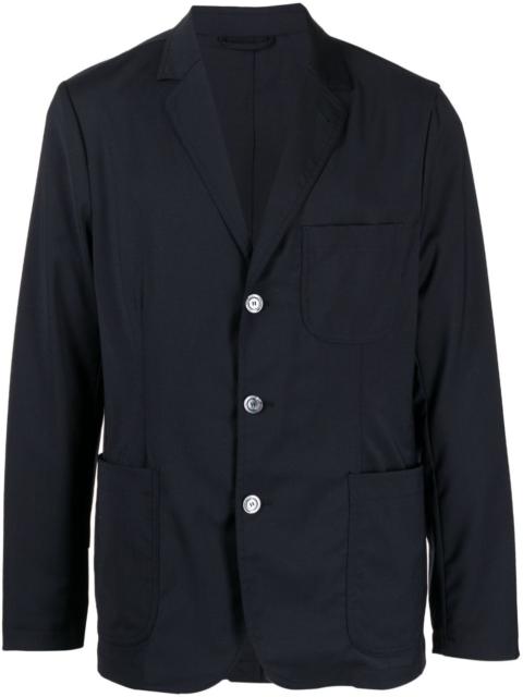 boxy single-breasted jacket