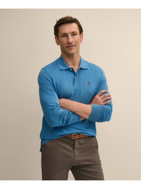 Brooks Brothers Golden Fleece® Stretch Supima® Long-Sleeve Polo Shirt