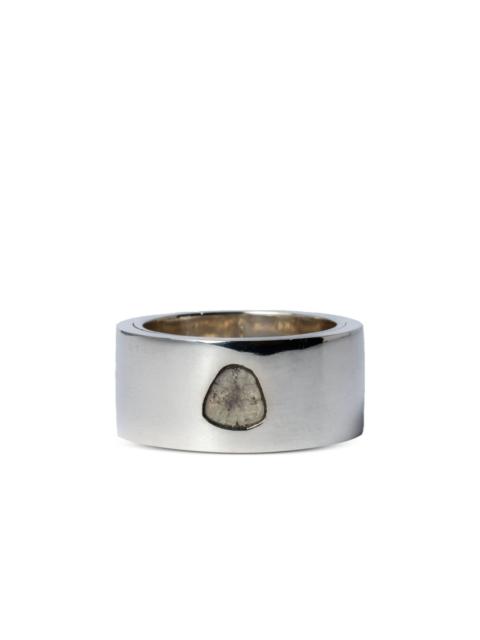Parts of Four Sistema sterling-silver diamond ring
