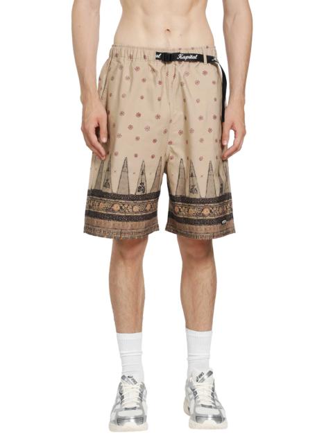 Kapital Cotton Sarasa Easy Shorts