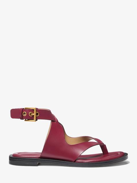 MICHAEL KORS Irene Leather Wrap Sandal