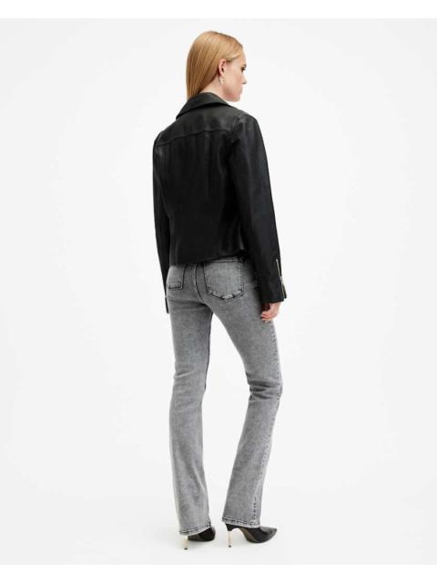 ALLSAINTS HALDAN SLIM BOOTCUT STRETCH DENIM JEANS
