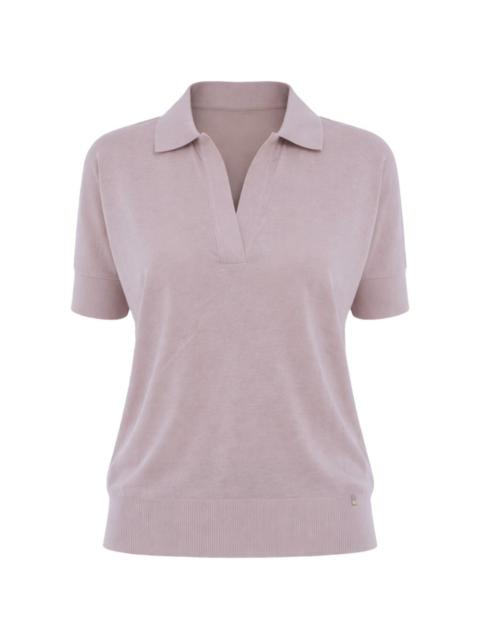 Herno V-neck short-sleeved sweater