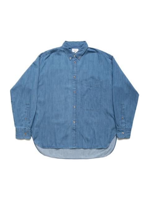 BEAMS PLUS Lisa Denim Shirt - Faded Wash