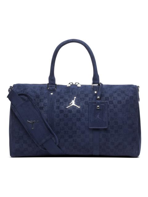 Jordan Jordan Suede Monogram Duffel 25L 'Midnight Navy' IQ5742-410