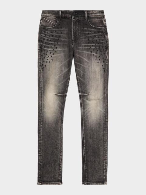 RTA Men's Bryant Ask Storm Cross Skinny Jeans