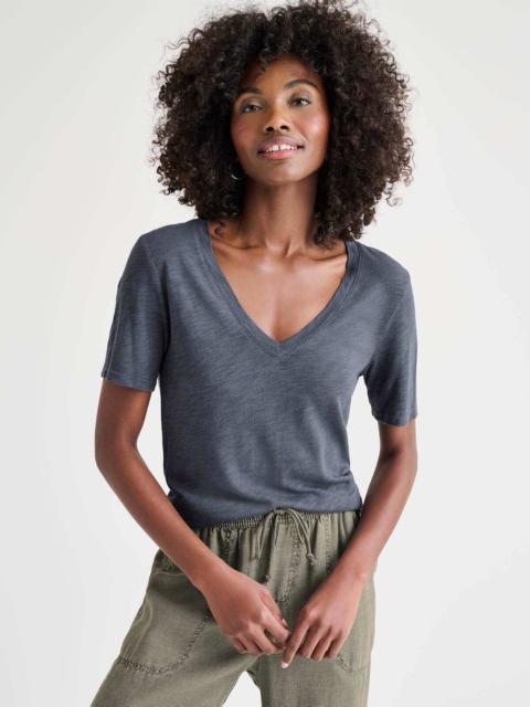 Splendid Everly Slub V-Neck Tee