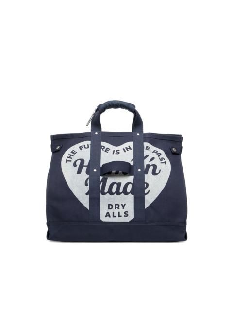 Human Made large logo-print tote bag
