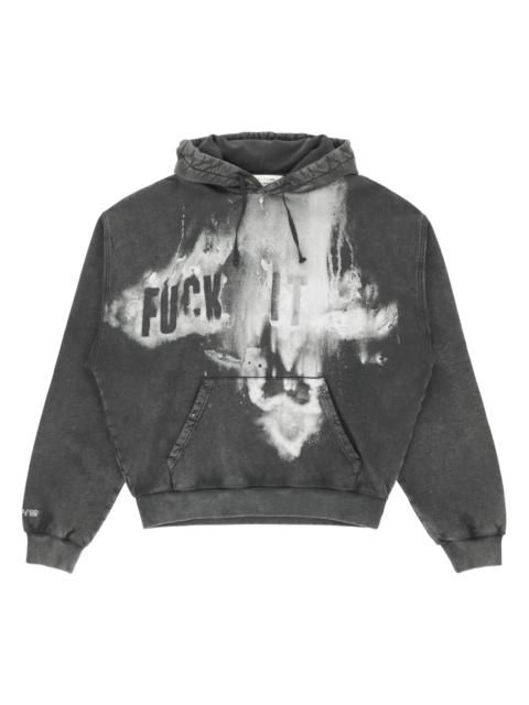 MARK FLOOD OVERSIZED GRAPHIC HOODIE