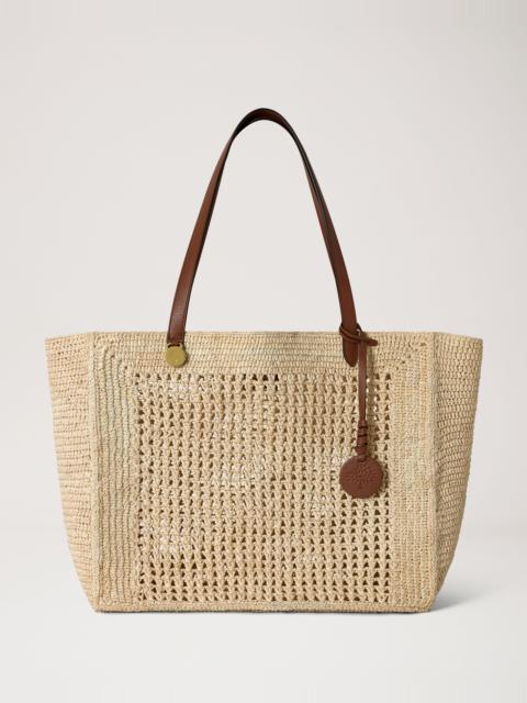 Mulberry Crochet Tote Natural Crochet Raffia