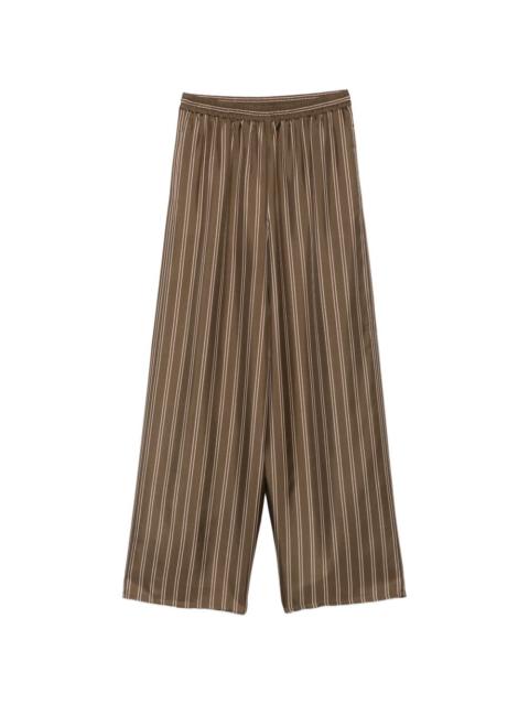 Max Mara striped-pattern trousers