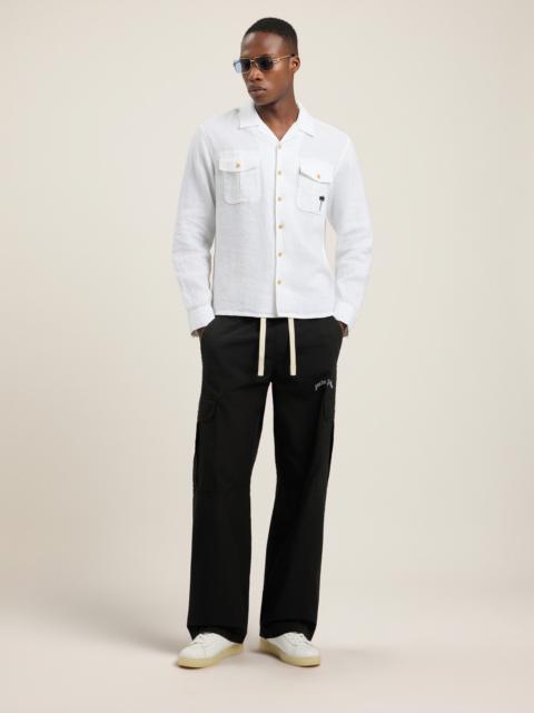 Palm Angels Palm Tree Bowling Shirt